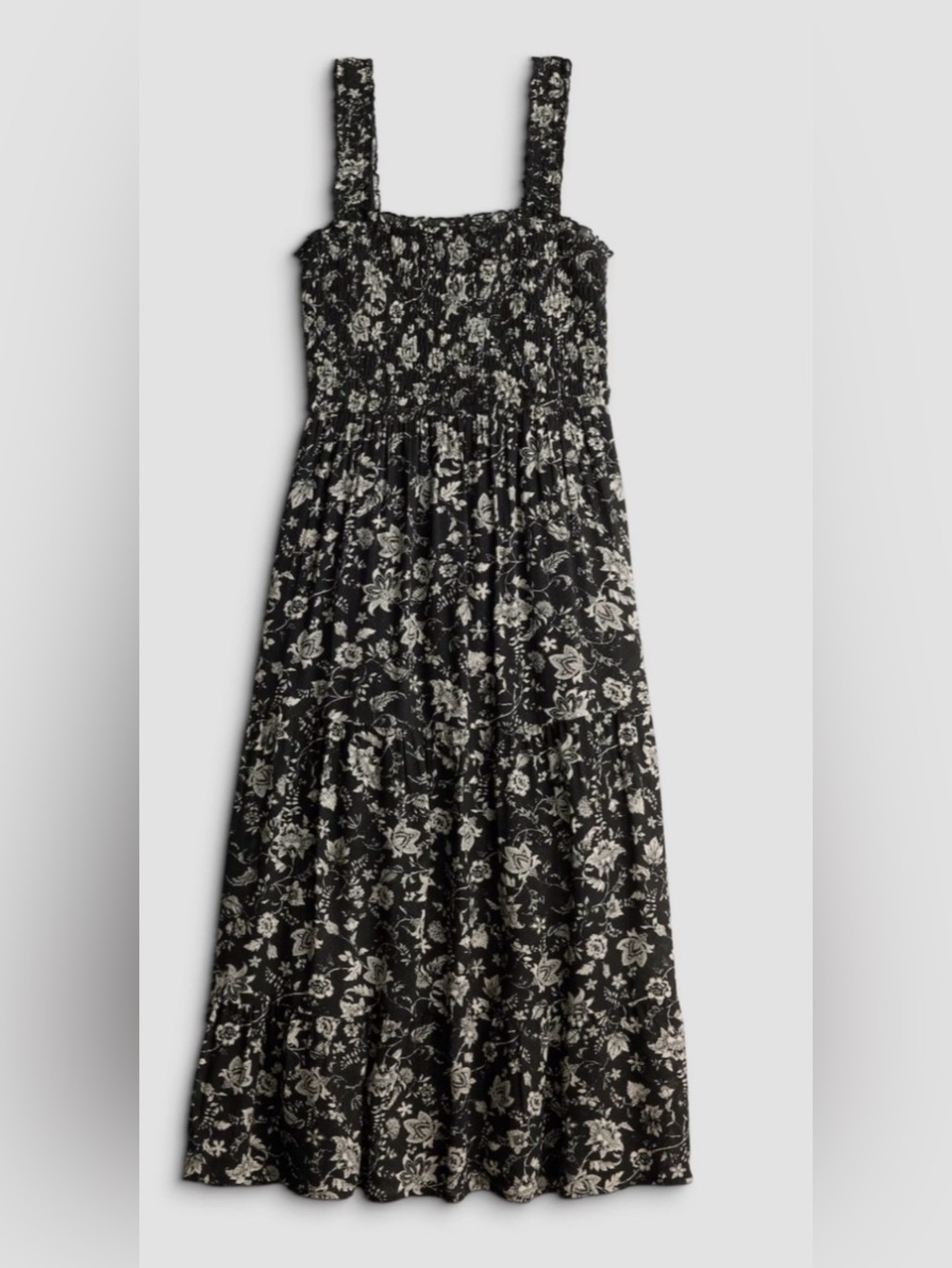 NWOT Juniors' Live To Be Spoiled Smocked Bodice Midi Dress